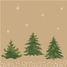 SERVIETTES DUNISOFT HUMBLE TREES - PAQUET DE 60