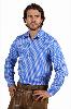 Chemise A Carreaux Bleu Taille S
