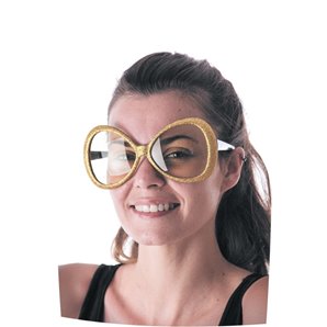 LUNETTES BUTTERFLY OR EN PVC