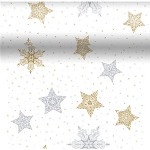 CHEMIN DE TABLE 3 EN 1 SNOWSTARS WHITE