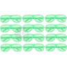 LUNETTES GRILL VERT FLUO